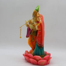 Load image into Gallery viewer, Indian Fiber Lord Radha Krishna Statue for Home &amp; office decor, temple, diwali Pooja