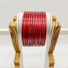 Load image into Gallery viewer, Indian Glass Bangles Bracelet For Women Indian Bangle Set Of 12