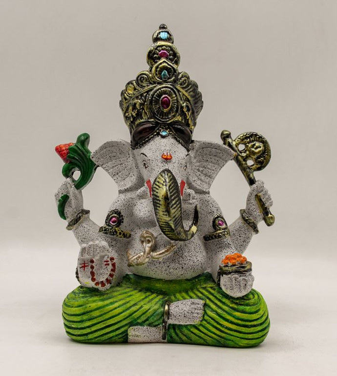 Indian Fiber Lord Ganesha Statue for Home & office decor, temple, diwali Pooja