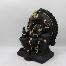 Load image into Gallery viewer, Lord Fancy Ganesha,Ganpati,Bal Ganesh,Ganesh vinayak,statue of Ganesha Black