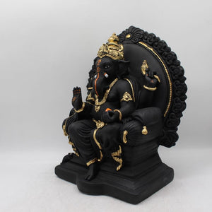 Lord Fancy Ganesha,Ganpati,Bal Ganesh,Ganesh vinayak,statue of Ganesha Black