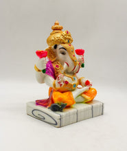 Load image into Gallery viewer, Indian Fiber Lord Ganesha Statue for Home &amp; office decor, temple, diwali Pooja