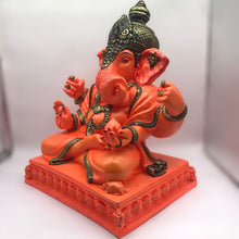 Load image into Gallery viewer, Ganesh Ganesha Ganpati Ganapati Hindu God Ganesh fiber idol
