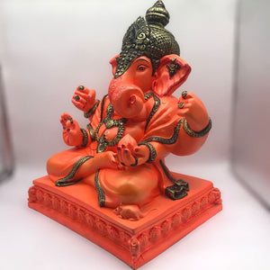 Ganesh Ganesha Ganpati Ganapati Hindu God Ganesh fiber idol
