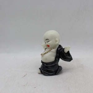 Buddha Sitting Medium,showpiece Decorative Statue Figurine God GiftWhite