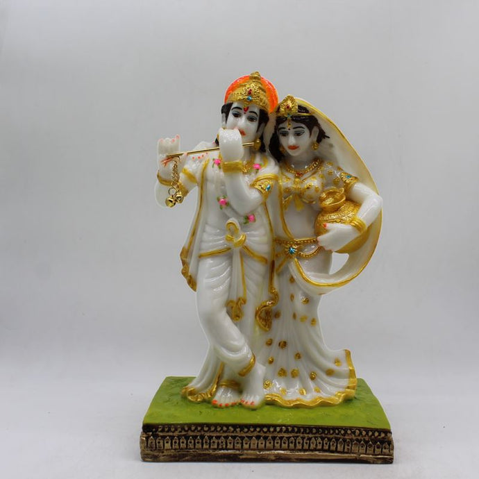 Radha Krishna,Radha Kanha Statue,for Home,office,temple,diwali Pooja White